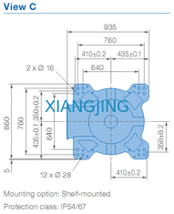 GP400R usou o robô de Yaskawa para robôs do braço da carga útil 3518mm da picareta e do lugar 400kg