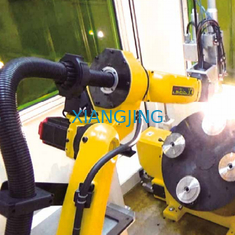 O braço do robô de 6 linhas centrais usou o alcance do robô industrial 2032MM para a soldadura