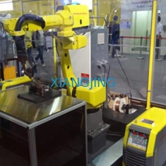 Robô industrial usado linha central da embalagem 6 com a carga útil robótico 12kg do manipulador da mão de braço