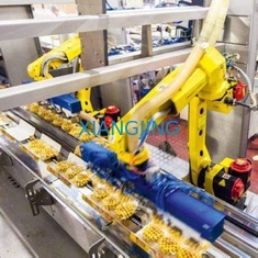 Robô industrial usado linha central da embalagem 6 com a carga útil robótico 12kg do manipulador da mão de braço