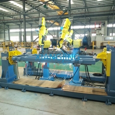 Robô industrial usado linha central da embalagem 6 com a carga útil robótico 12kg do manipulador da mão de braço