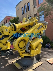 Robô industrial usado linha central da embalagem 6 com a carga útil robótico 12kg do manipulador da mão de braço