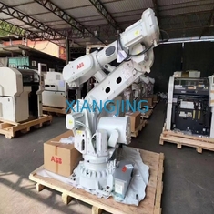 6700-205/2.8 a carga útil usada industrial do robô 205kg de ABB com armário ensina o pendente