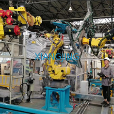 M-2000iA usou o robô industrial para a picareta e o lugar
