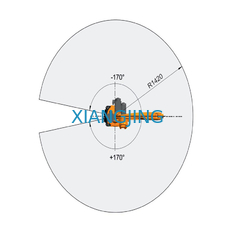 KR10 R1420 usou o trilho linear da trilha do robô de Kuka para o braço do robô de soldadura