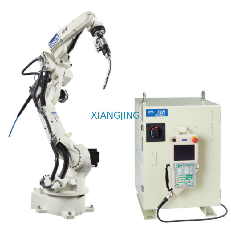 Tochas de soldadura robóticos usadas industriais de Tig Welding Robot With Otc da linha central do braço 6