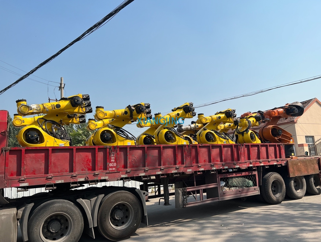 o KR usado 6 linhas centrais 10 R1420 10kg do prendedor do robô industrial do robô de Kuka avaliou a carga útil